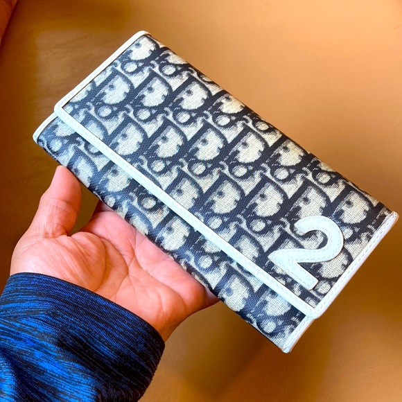 Authentic Dior Monogram Long Oblique Canvas with No. 2 Wallet CD CM1013 - Picture 16 of 16